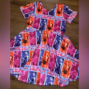 Kpop Demon Hunters Print Dress